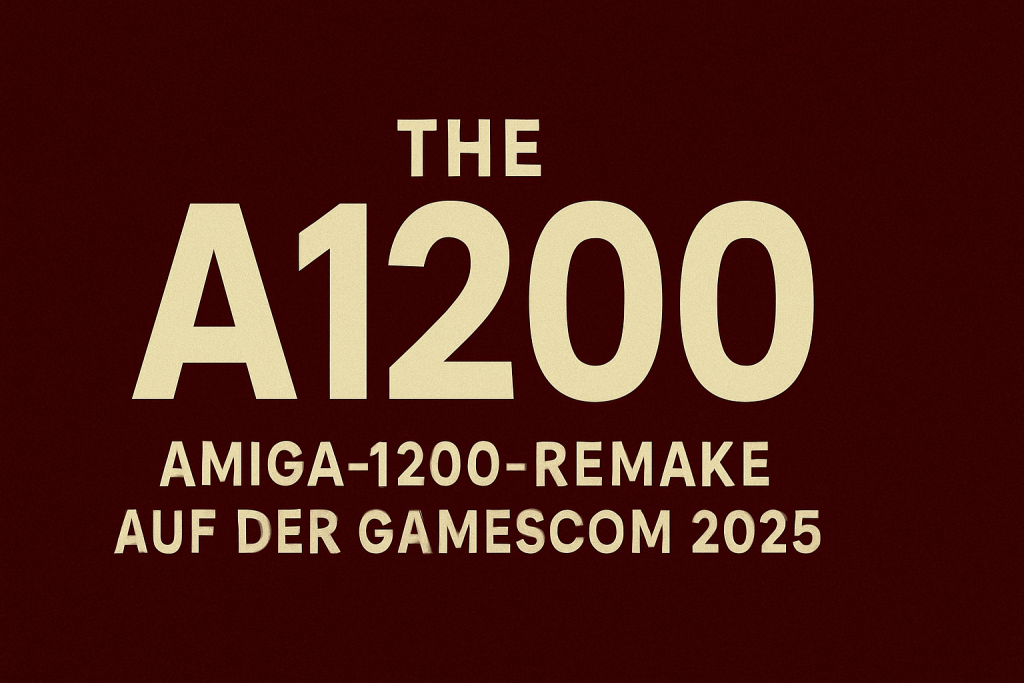 The A1200 – Amiga-1200-Remake mit funktionierender Tastatur auf der Gamescom 2025