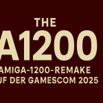 The A1200 – Amiga-1200-Remake mit funktionierender Tastatur auf der Gamescom 2025