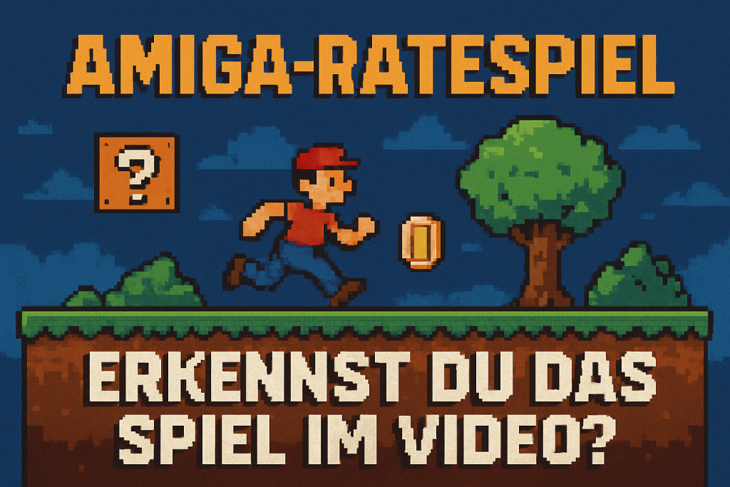 Retro-AMIGA-Ratespiel: Errate die Spieleklassiker im Video-Quiz.